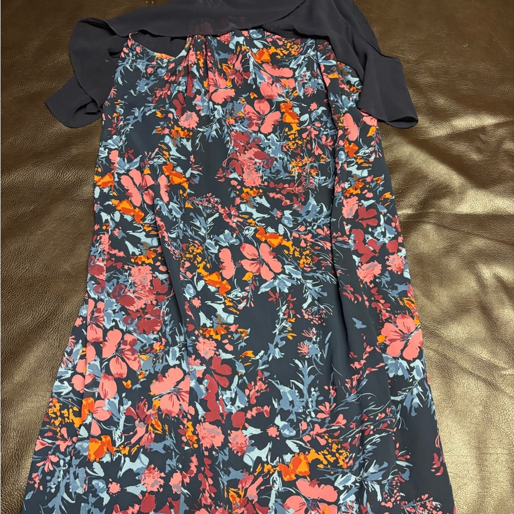 Floral Navy Dress